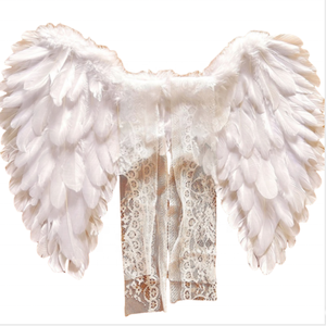 Fabbrica di grandi dimensioni per adulti arcobaleno piume d'<span class=keywords><strong>angelo</strong></span> motivo tinto per Halloween - Product Image 4