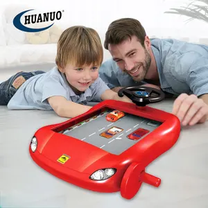 Parent-child Interactive Game Manual Version Simulation Racing Big Adventure Driving Car Board Game