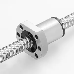 HuaYu High quality precision ball screw SFU SFS ball screws lead screw with nut customize linear bearing