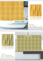 Panneaux muraux 3D en PVC de luxe moderne, écologiques, imperméables, design à texture ondulée pour salle de bain, extérieur, salon, tailles personnalisées