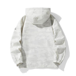 Veste de couleur unie pour l'automne et l'hiver, veste de sport respirante pour l'extérieur, manteau de pêche et d'alpinisme Joker, veste imperméable à la mode - Product Image 2