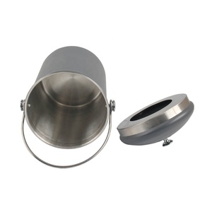 Indoor <b>Compost</b> <b>Bin</b> with Lid | Stainless Steel <b>Kitchen</b> Composter for Food Scraps & Waste Recycling <b>Compost</b> Pail - Product Image 3