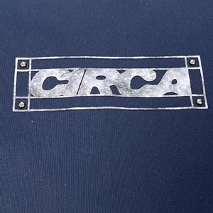 T-shirt en tricot surdimensionné pour homme avec imprimé 'Just Has To', bleu clair, streetwear décontracté, 100% coton, écologique, poids lourd - Product Image 6