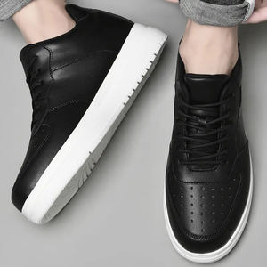 Hot Selling 6cm,8cm 10cm Height Increasing Walking Styles Leather Casual Sneakers 36-44 Invisible Height-enhancing Sports <strong>Shoes</strong> - Product Image 2