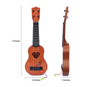 Cadeau de <span class=keywords><strong>maternelle</strong></span>, jouets musicaux pour enfants, mini ukulélé à 4 cordes haute simulation, guitare <span class=keywords><strong>classique</strong></span> jouet, instruments de <span class=keywords><strong>musique</strong></span> - Product Image 4
