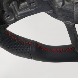 Volante Deportivo <span class=keywords><strong>de</strong></span> Cuero con Agarre Descubierto para VW Golf 7 MK7 GTI GTD GTE Polo Tiguan Touareg Passat CC - Product Image 5
