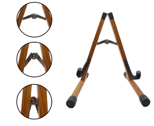 Soporte de guitarra acústica y clásica, accesorio de instrumento de música de madera eléctrica para fagot para uso musical - Product Image 6