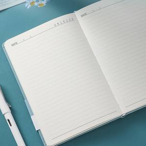 도매 A5 A6 B5 노트북 소프트 커버 노트북 의제 가죽 하드 커버 플래너 승진 PU 커버 노트북 - Product Image 5