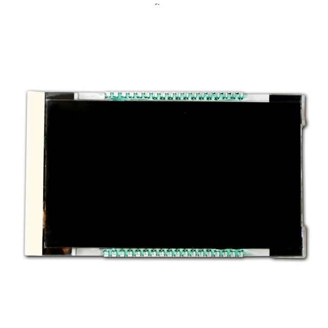 Custom monochrome 7 segment TN 4 digit lcd display with pins
