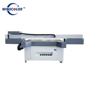 160X100Cm Digitale UV Flatbed Printer Met Vernis Fabrikant Yc1610 Uv Drukmachine