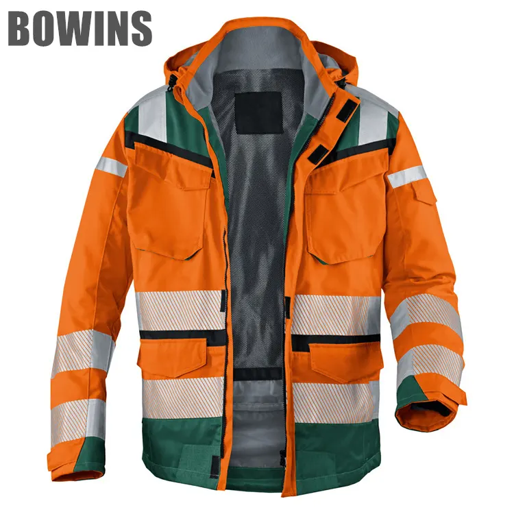 Vêtements de travail de sécurité haute visibilité chemise veste de travail industrielle vêtements de travail de sécurité réfléchissants