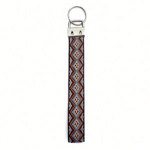Personnalisation en gros : Porte-clés brodé, Bracelet tressé à la main de style ethnique, Long pendentif rétro - Product Image 5