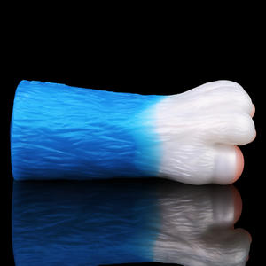 Zampa di orso artificiale masturbatore tazza per gli uomini Sucker Silicone tasca figa giocattolo del sesso con fantasia Design - Product Image 4