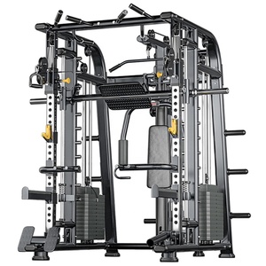 Máquina Smith Multifuncional para Levantamiento de Pesas, Equipo de Gimnasio en Casa con Cable Cruzado, Entrenamiento Deportivo XJLCS003-1 Multi - Product Image 6