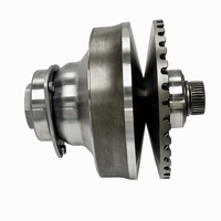 Set Pulley CTF25A CTF25 dengan Sabuk, Rakitan Pulley Primer & Sekunder, CTF25A untuk Baojun Chevrolet SGM 901096 / 901089