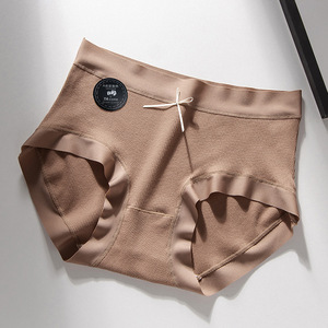 Braguitas Hipster <span class=keywords><strong>para</strong></span> Mujer, Cintura Media, Tejidas, Antibacterianas, Sin Costuras, Transpirables, Suaves <span class=keywords><strong>para</strong></span> Adolescentes - Product Image 6