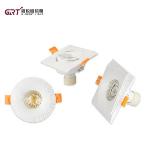 GRT供应商最优惠的价格便宜的商用嵌入式固定装置5w 7w 9w 12w 15w LED羽绒灯