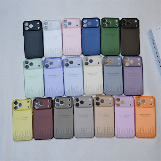 Original Factory Ultra-thin Matte TPU Phone Bags Back Cover Cases for iPhone 17 Pro Max/16E/15 Pro/14 Plus/13 Mini/Xs Max/XR