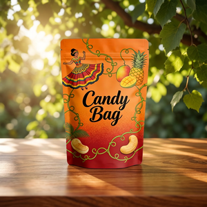 Bolsa de Mylar con Cierre Hermético y Ventana Transparente, Personalizada al por Mayor, para Té, Café y Aperitivos, Grado Alimenticio, OEM ODM - Product Image 2