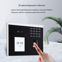 Écran de 2.8 pouces USB reconnaissance faciale empreinte digitale biométrique avec enregistreur de scanner et horloge xface100