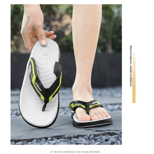 Tongs sportives contrastées pour hommes, sandales en EVA antidérapantes et confortables pour l'été - Product Image 5