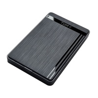 AMZ Tipo-c Caja de disco duro móvil cepillado USB3.1 2,5 pulgadas SSD Sólido HDD Caja de disco duro para PC