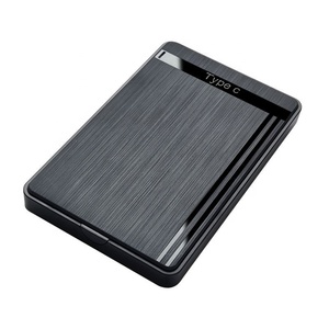 Amz Type-C chải di động hộp đĩa cứng USB3.1 <span class=keywords><strong>2.5</strong></span> inch SSD rắn <span class=keywords><strong>HDD</strong></span> trường hợp Ổ đĩa cứng cho PC - Product Image 2