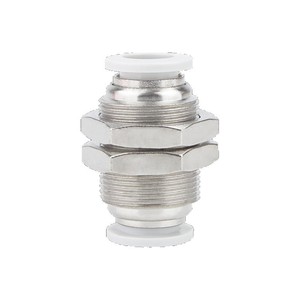 Qingze Pneumatic <b>Quick</b> <b>Connector</b> PM-4 6 8 10 12 Straight Through Air Hose Fitting - Product Image 2