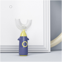 2023 brosse à dents pour enfants U forme 360 brosse à dents pour enfants soins des dents pour le nettoyage des dents enfant brosse à dents bébé brosse soins dentaires