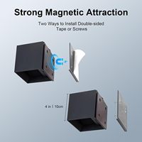 Bewegungs sensor Wand leuchte Batterie betriebene Wand leuchte Wiederauf ladbare Wand leuchte Magnetisches schnur loses Nachtlicht für den Innenbereich
