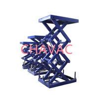 Petite table élévatrice à ciseaux hydraulique électrique de 1 à 5 m pour la manutention et le levage avec CE