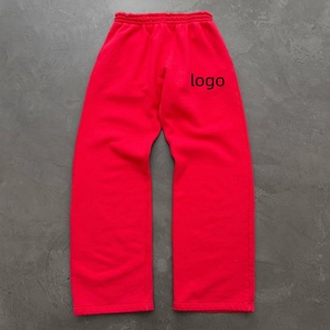 Anqi Custom Logo Silk Screen Printed <b>Knitted</b> Autumn Casual Fashion Sport Suit Mens Cotton/Polyester Fleece Breathable 380gsm <b>Set</b> - Product Image 6