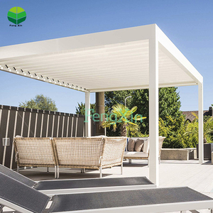 Bên ngoài gấp pergola vòm cây gazebos nhôm không thấm nước ngoài trời pergolas - Product Image 4