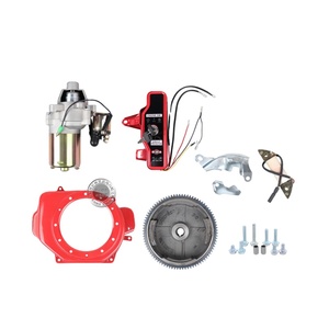 Parti per Motori a Benzina - Kit di Conversione per Avviamento Elettrico per 168F, 170, <span class=keywords><strong>188</strong></span>, GX160, 390 - Set Completo di Accessori per Avviamento Elettrico - Product Image 5