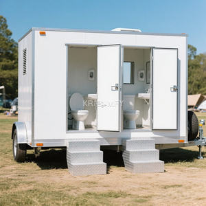 Baño Portátil para Exteriores 2025, Remolque de Baño de Lujo para Campamento - Product Image 6