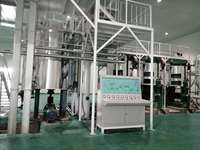 Automatische sojaboon- en eetbare olieraffinaderijmachine, 10 ton per dag, 100% zonnebloempitten en palmvruchtkernen, hoge productiviteit