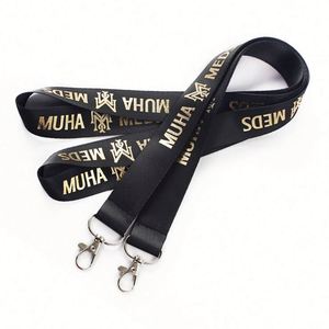 Porte-clés Nk personnalisé avec logo, cordon rose pour le cou, conception gratuite d'usine - Product Image 5