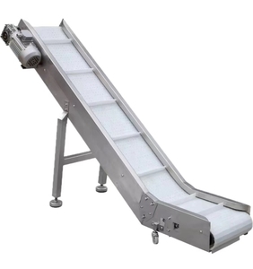 Cinta Transportadora de Escalada de PU/PVC con Velocidad Ajustable, Precios de Fábrica Personalizados, <span class=keywords><strong>para</strong></span> Línea de Empaquetado de Cajas - Product Image 6