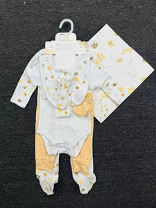 Set di <span class=keywords><strong>Abbigliamento</strong></span> per Neonati all'Ingrosso, Vestiti per Bambina con Simpatici Cartoni Animati, Set di 7 Pezzi - Product Image 2