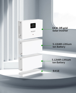 Sistema de Baterías de Almacenamiento de Energía Solar Fuera de la Red de Alta Eficiencia Todo en Uno, 5kWh 10kWh 15kWh, Sistema Apilable - Product Image 3