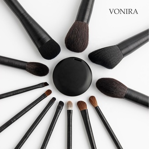 2022 Vonira Thương Hiệu Mới Cơ Bản 12 Cái Makeup <span class=keywords><strong>Brush</strong></span> <span class=keywords><strong>Set</strong></span> Với Nhãn Hiệu Riêng Tùy Chỉnh Superior Tóc Tự Nhiên Make Up <span class=keywords><strong>Brush</strong></span> Bộ Sưu Tập - Product Image 2