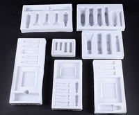 Plateau intérieur en plastique floqué personnalisé, multicolore, souple, pour cosmétiques, accessoires électroniques, matériel, artisanat, boîte cadeau
