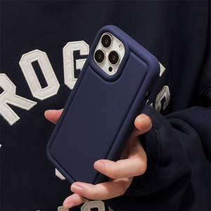 Custodia per telefono Soft Touch con cuscino d'aria alla moda per <span class=keywords><strong>iphone</strong></span> 11 12 13 14 <span class=keywords><strong>XS</strong></span> <span class=keywords><strong>MAX</strong></span> Anti-caduta <span class=keywords><strong>Cover</strong></span> per cellulare posteriore in Silicone - Product Image 5
