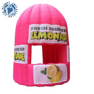 Gute Qualität Promotions Werbung Limonade Kiosk Aufblasbarer Limonaden ständer für Outdoor-Zelte - Product Image 4