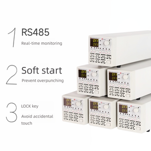 XNE PDF1200-100 Regulator tegangan DC daya konstan dengan kapasitas 1200W yang dapat diprogram - Product Image 5