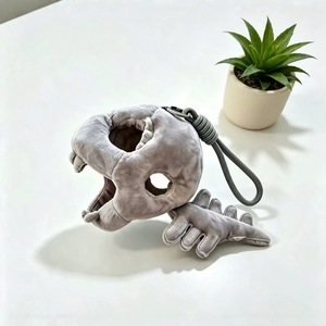 Vêtements de poupée en forme de squelette de dinosaure pour animaux de compagnie, convient aux poupées de 20 à 23 cm de circonférence de tête, accessoires de poupée, vêtements de déguisement, jouet porte-clés - Product Image 5
