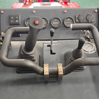 Mini-chargeuse compacte Derette V1000, moteur diesel Kubota Perkins 25 CV, certifiée EPA, chargeuse frontale à circuit fermé