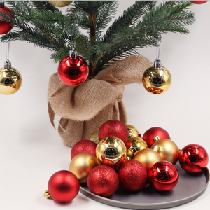 Set/24 Yiwu <b>Christmas</b> Ball <b>Box</b> Set <b>Christmas</b> <b>Tree</b> Hanging - Product Image 3