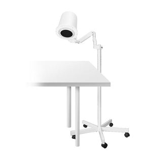 Mesa de manicura con luz LED Aspirador Colector de polvo de uñas Tecnología de uñas - Product Image 1