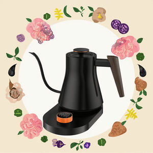 Théière électrique de grande capacité avec contrôle de la température bouilloire à café à col de cygne portable pour les hôtels de <span class=keywords><strong>voyage</strong></span> en plein air - Product Image 2